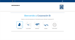 Desktop Screenshot of corporacionbi.com